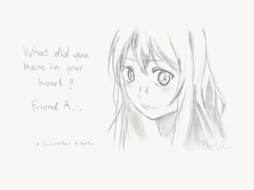 What did you have in your heart?
